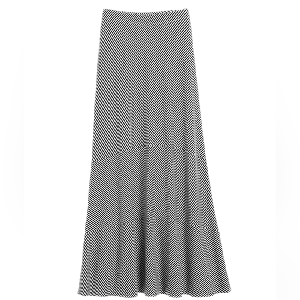 🆕 NWT Chico's  
Stripe Seamed Maxi Skirt
Chico’s Size 2 (12/14) L